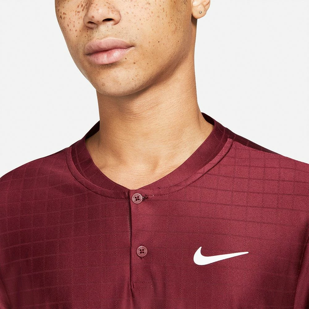 Nike Men's Advantage Polo - Dark Beetroot - Image 4