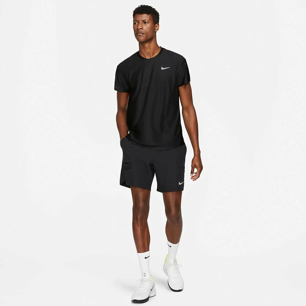 Nike Men's Advantage Top - Black - Image 4