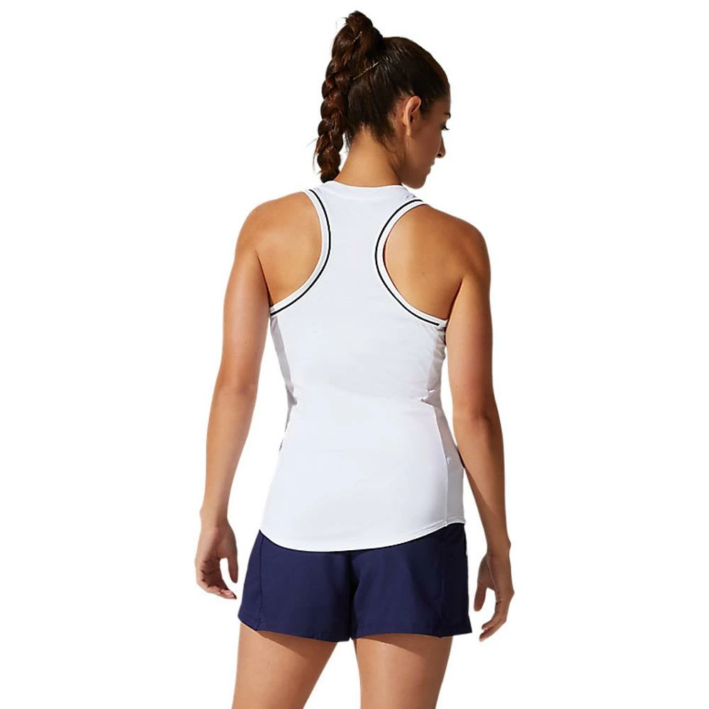 Asics Women's Court Piping Tank - White - Image 4