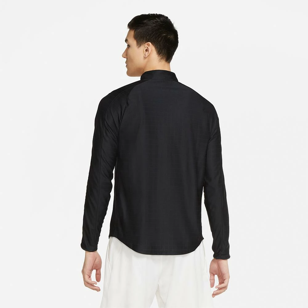 Nike Men's Advantage Longsleeve - Black - Image 4