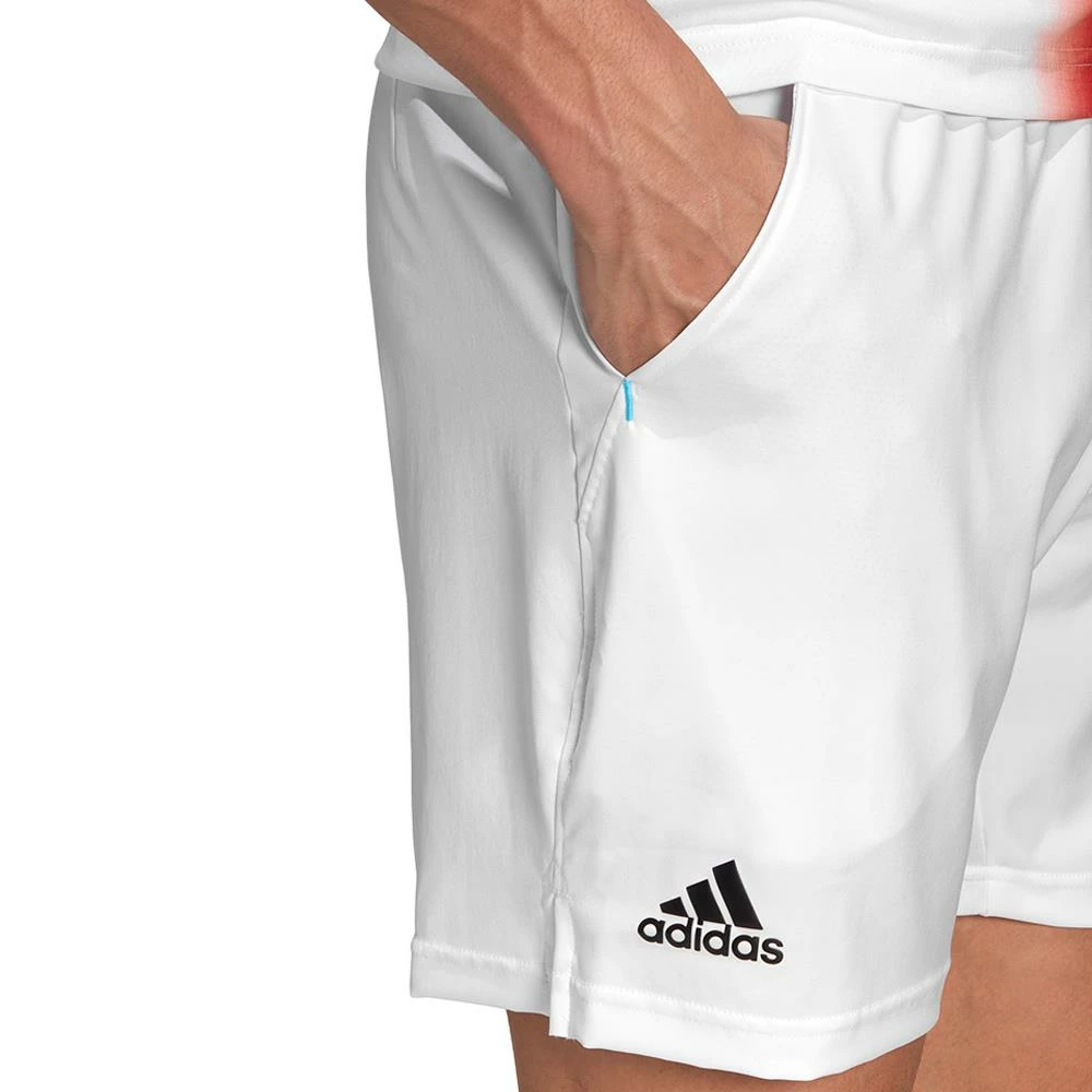 Adidas Men's Melbourne Short - White - Image 4