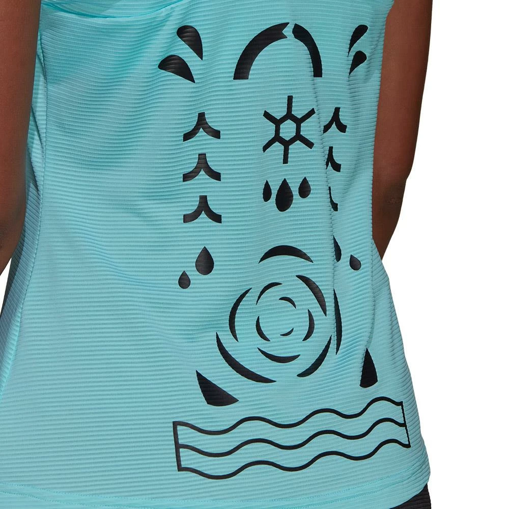 Adidas Women's Y Tank - Pulse Aqua - Image 4