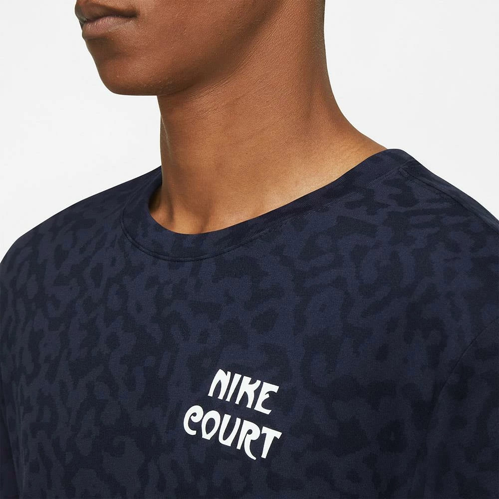 Nike Men's Slam Paris Tee - Obsidian - Image 4