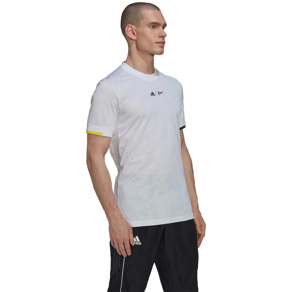 Adidas Men's London Freelift Tee - White - Image 4