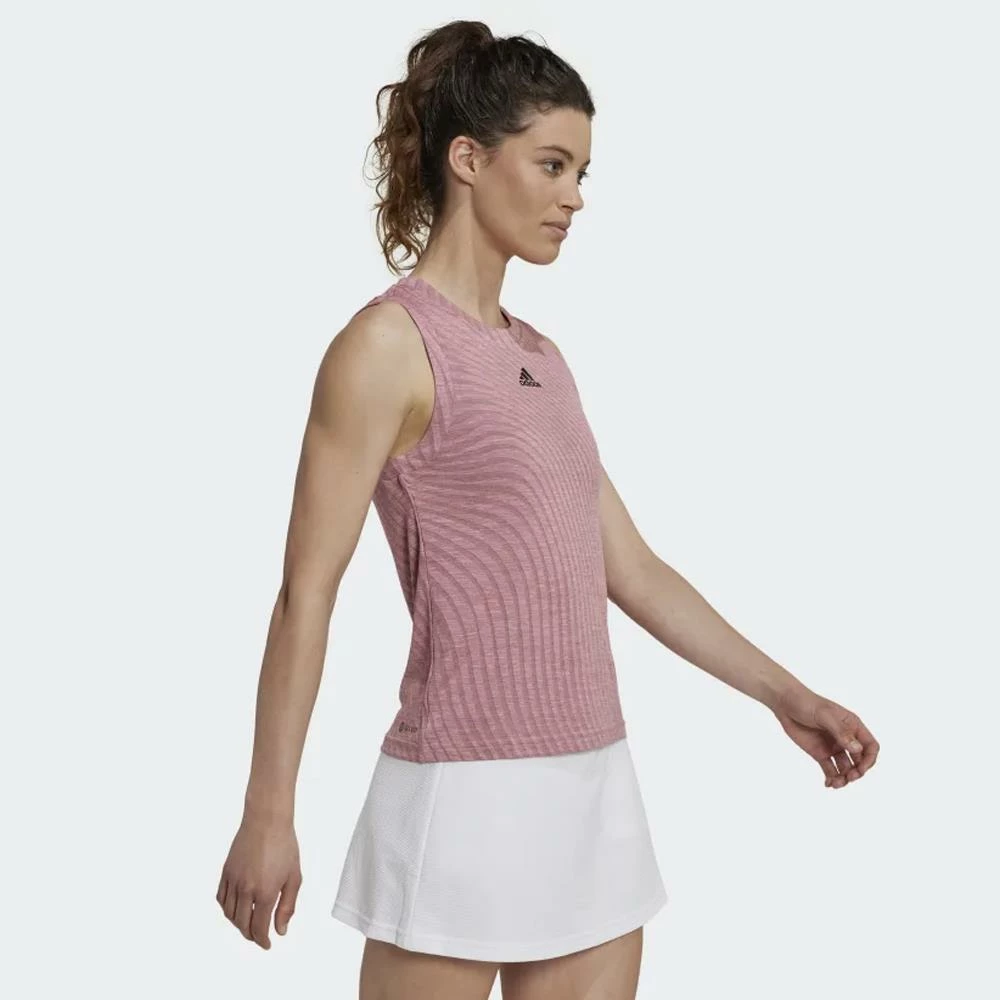 Adidas Women's Match Tank - Beam Pink - Image 4