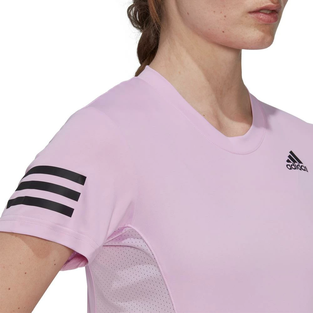 Adidas Women's Club Tee - Bliss Lilac - Image 4