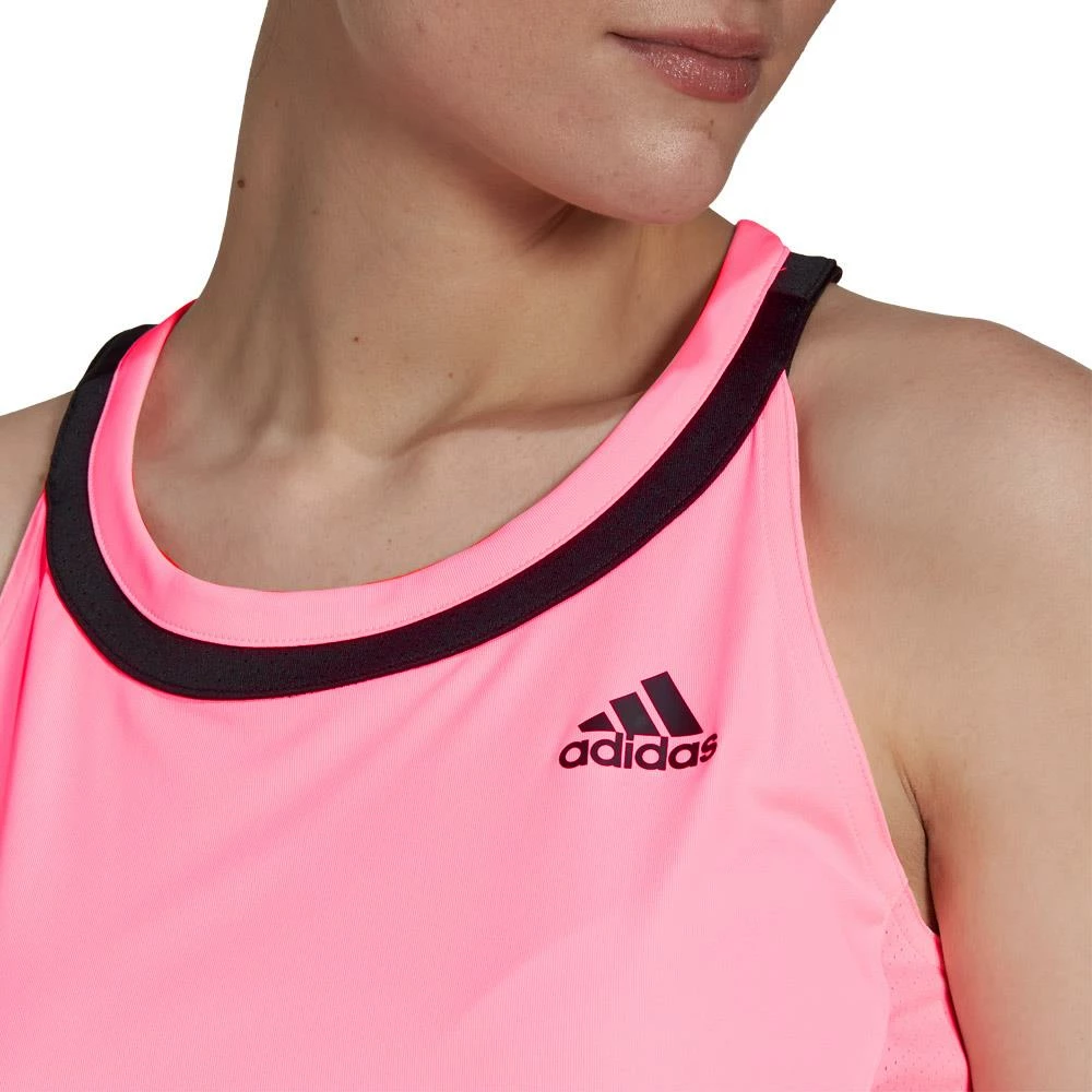 Adidas Women's Club Tank - Beam Pink - Image 4