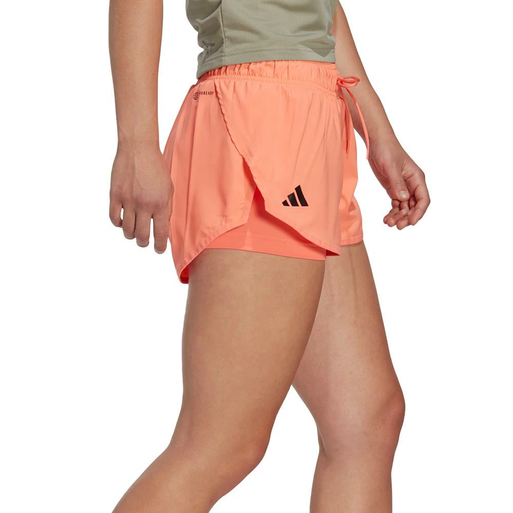 Adidas Women's Club Short - Coral Fusion - Image 4