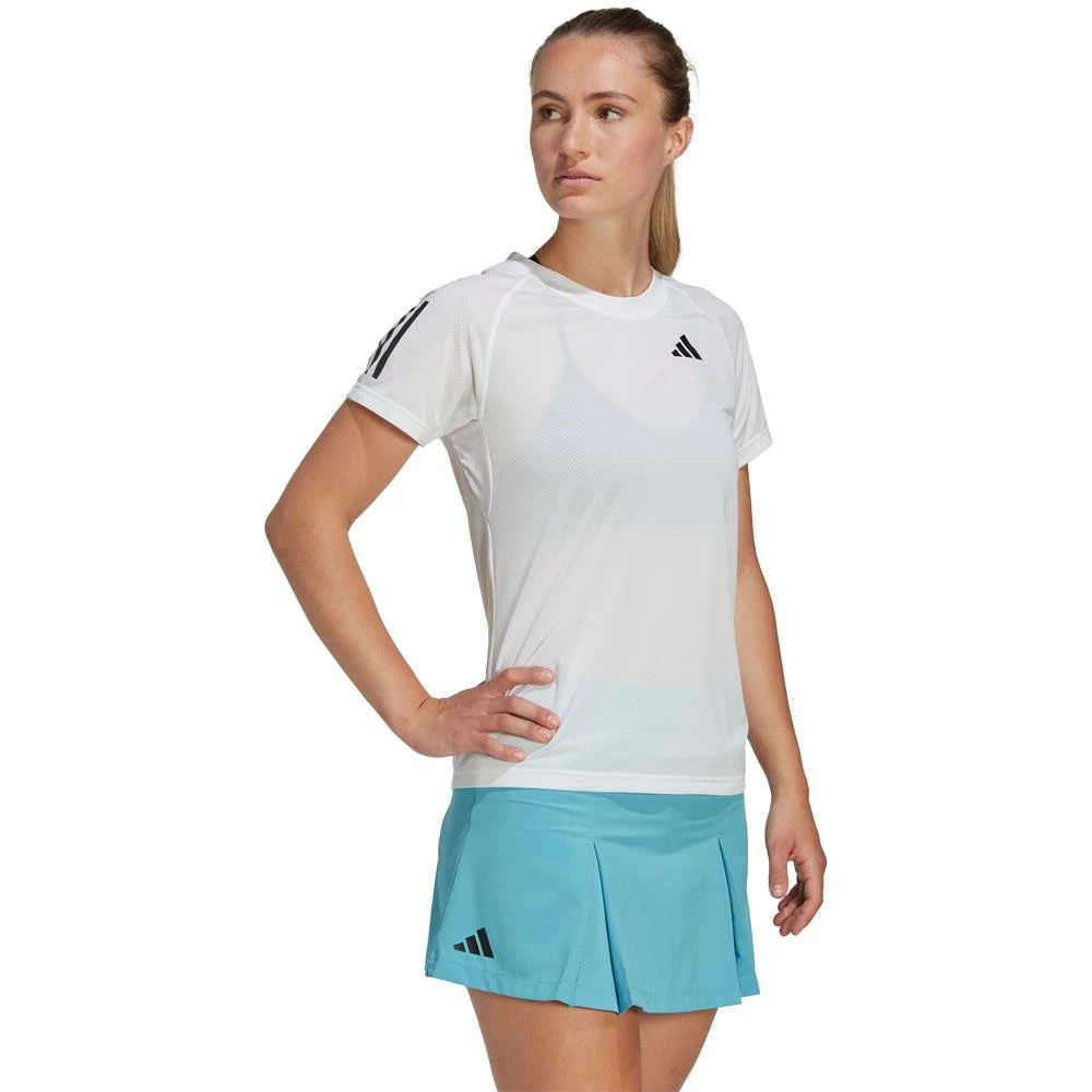 Adidas Women's Club Tee - White - Image 4