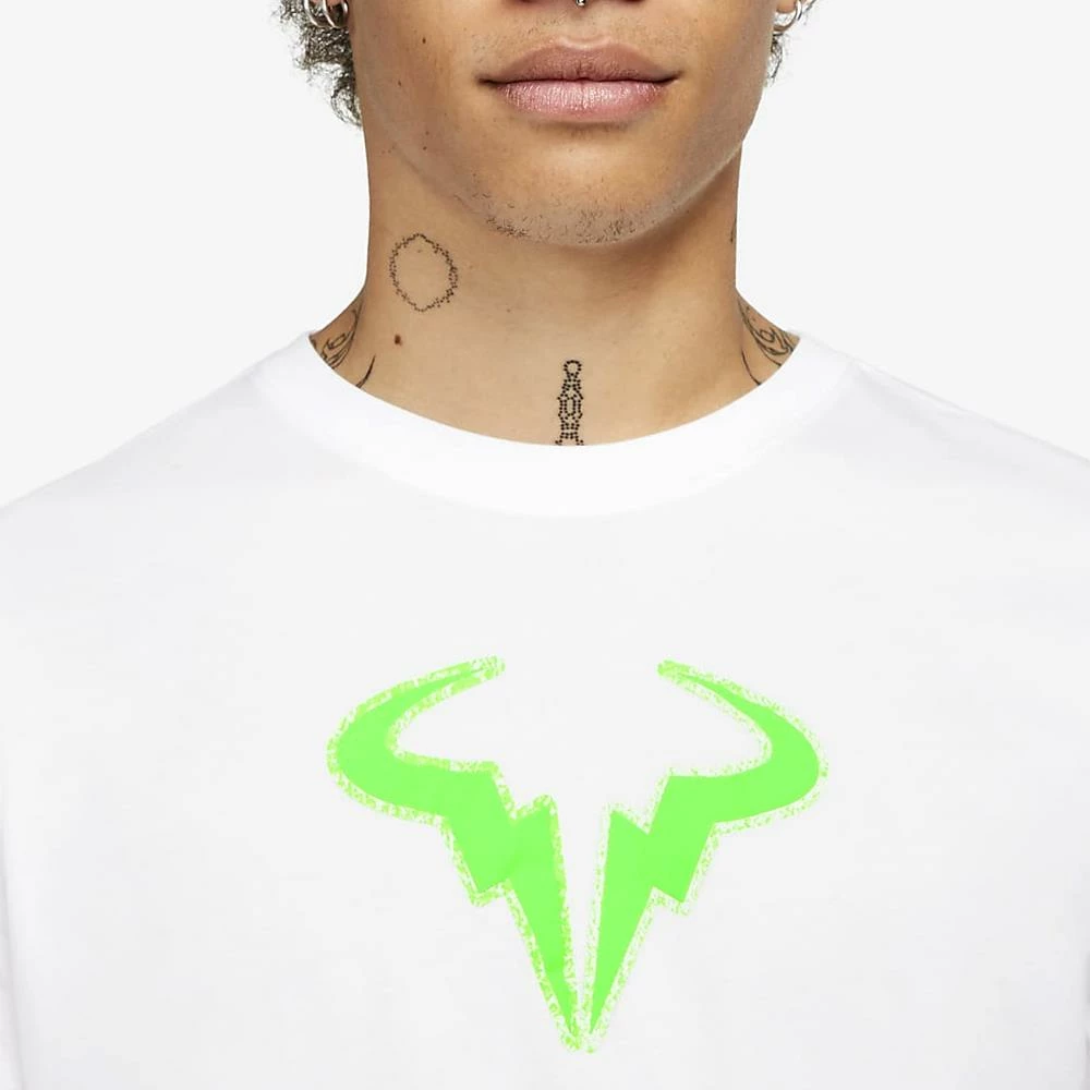 Nike Men's Rafa Tee - White - Image 4