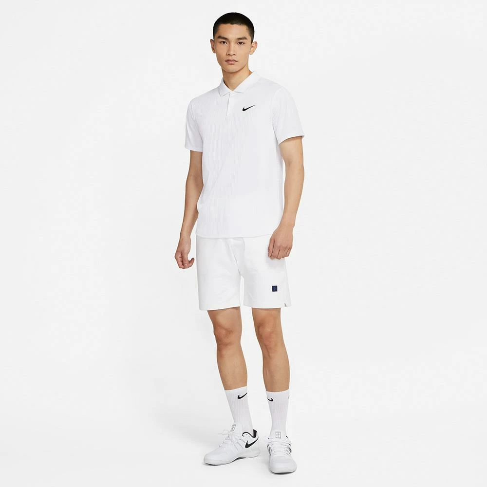 Nike Men's Advantage Slam Polo - London - White - Image 5