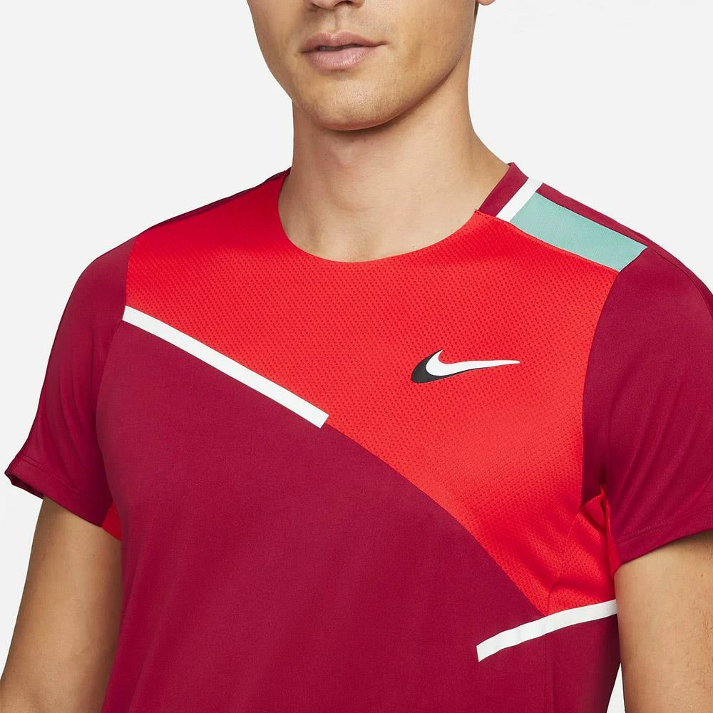 Nike Men's Slam Melbourne Shirt - Pomegranate - Image 5