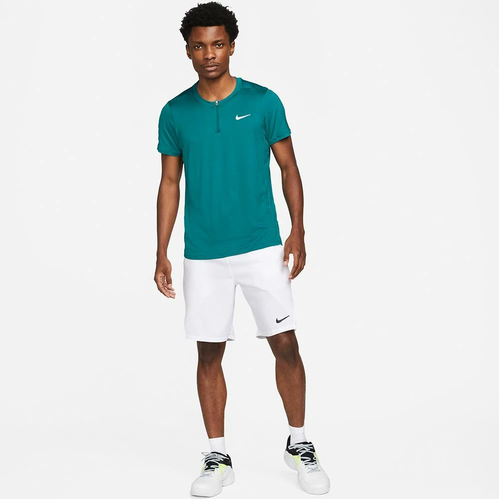 Nike Men's Advantage Polo - Bright Spruce - Image 5
