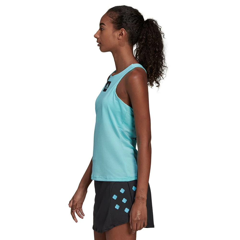 Adidas Women's Y Tank - Pulse Aqua - Image 5