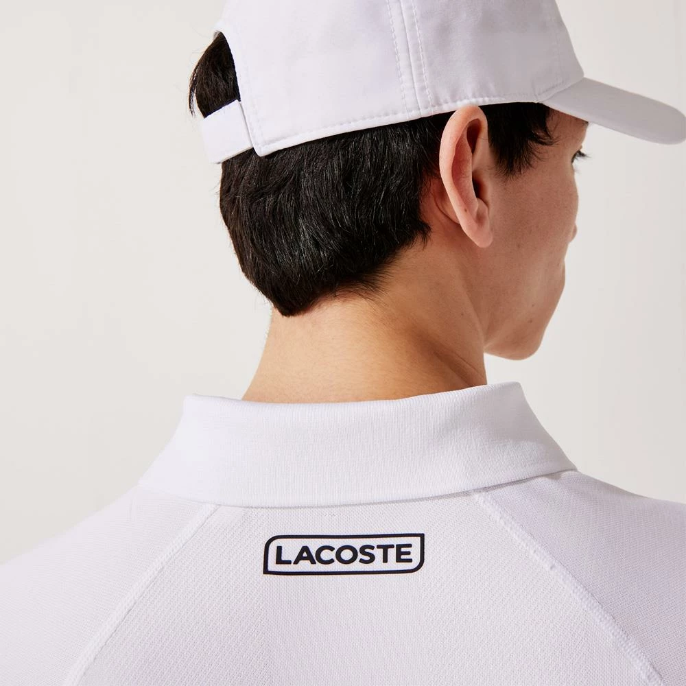 Lacoste Men's Sport Seamless Jacquard Polo - White - Image 5