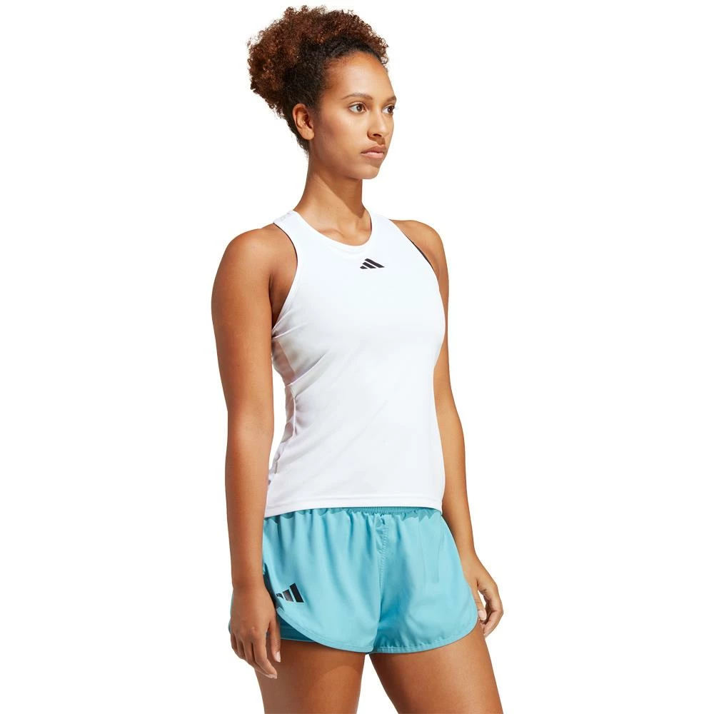 Adidas Women's Club Tank - White - Image 5