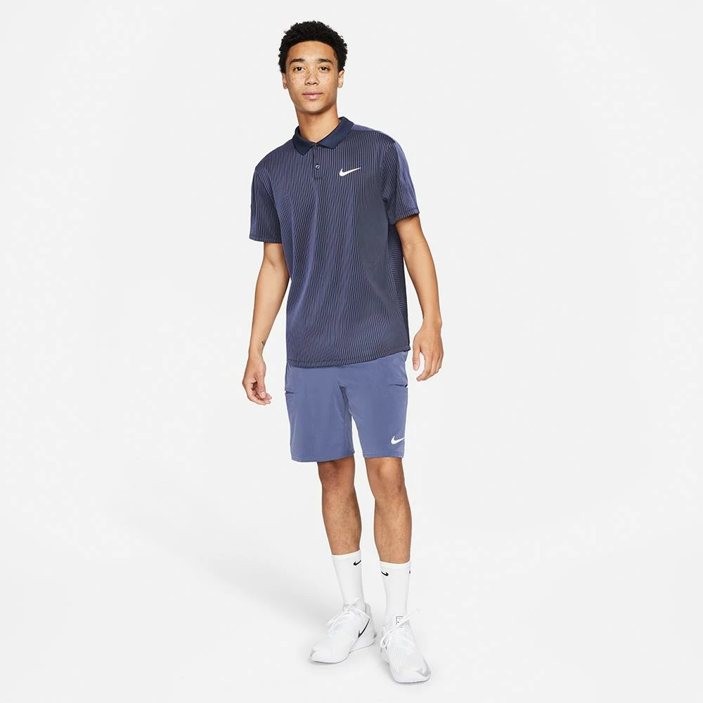 Nike Men's Advantage Slam Polo - Obsidian - Image 6