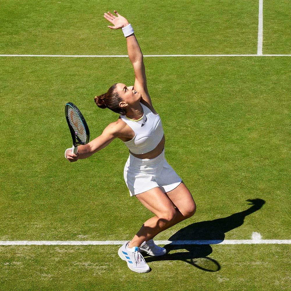 Adidas Women's London Short - Parley - White - Image 6