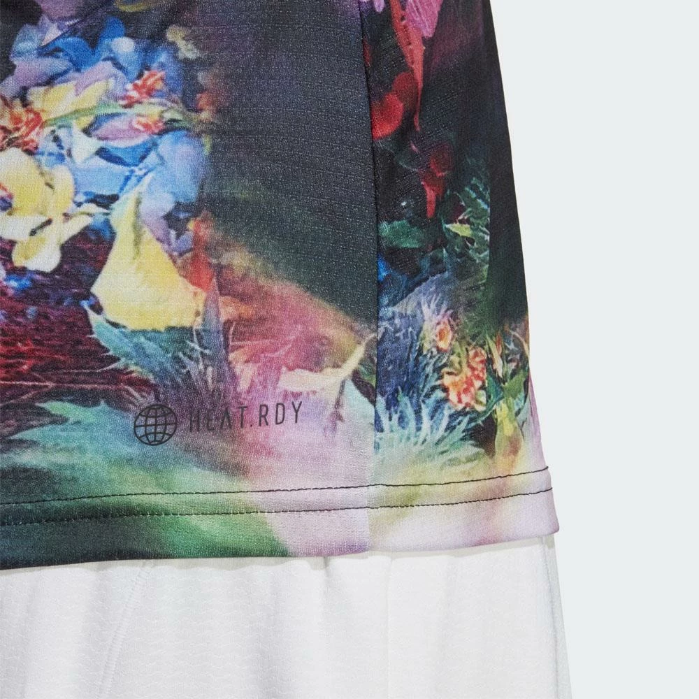Adidas Women's Melbourne Y Tank - Multi/Black - Image 6