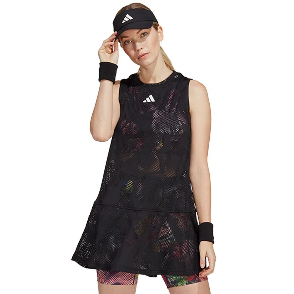 Adidas Women's Melbourne Dress - Black/Multicoloured - Image 7