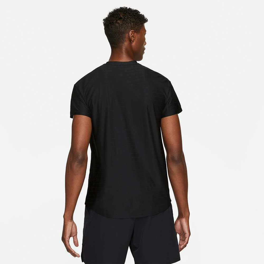 Nike Men's Advantage Top - Black - Image 3