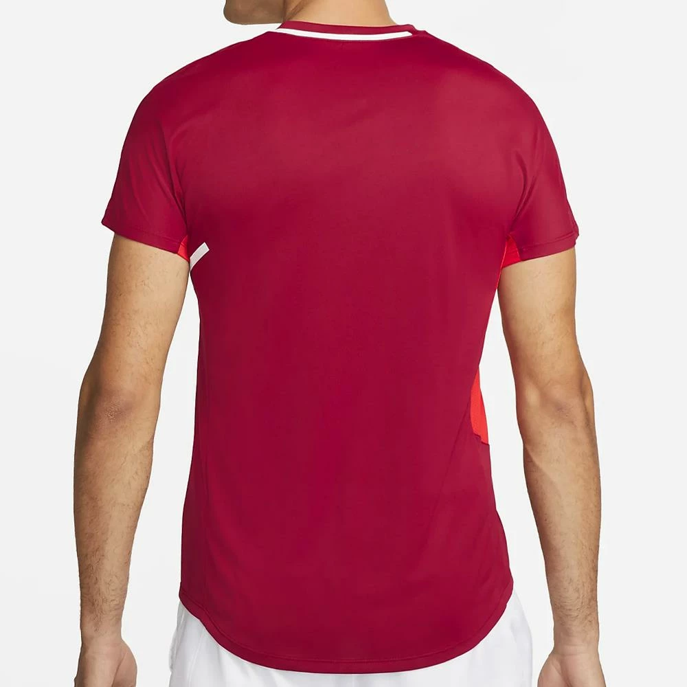 Nike Men's Slam Melbourne Shirt - Pomegranate - Image 3