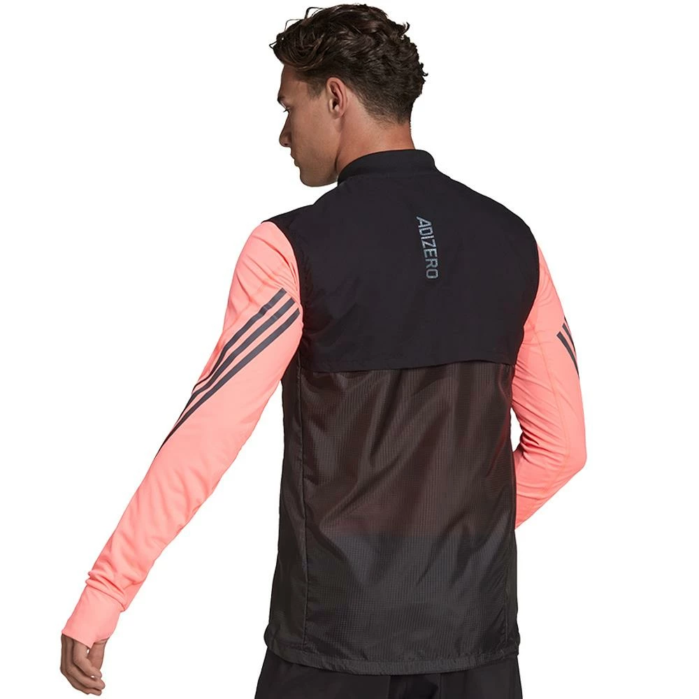 Adidas Men's AdiZero Vest - Black - Image 3