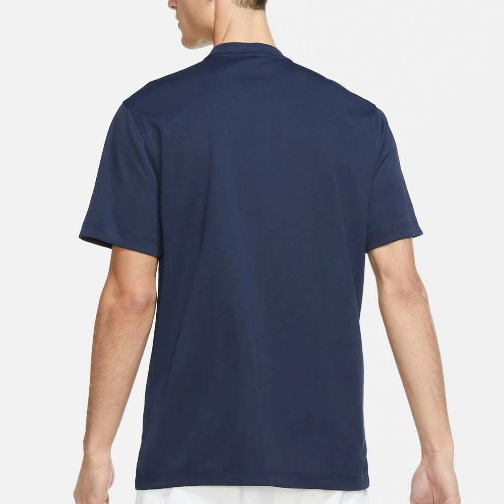 Nike Men's Blade Henley Polo - Obsidian - Image 3