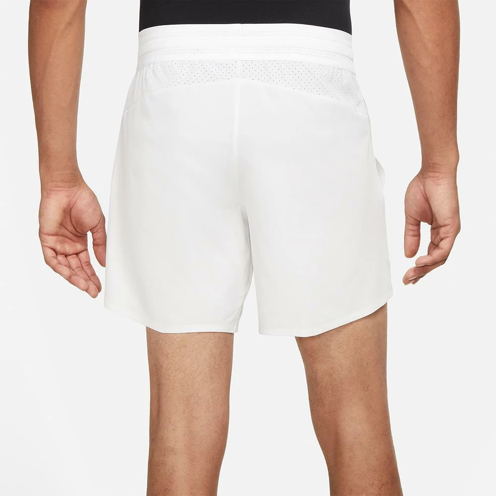 Nike Men's Rafa Advantage 7" Short - White - Image 3