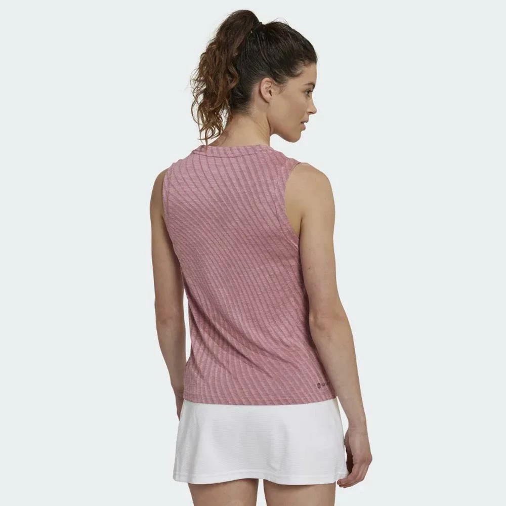 Adidas Women's Match Tank - Beam Pink - Image 3