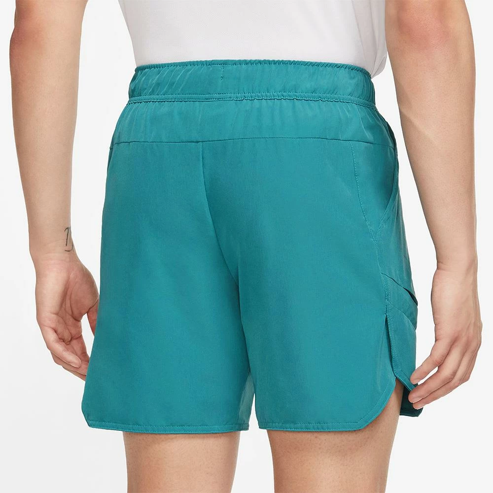 Nike Men's Advantage 7" Short - Bright Spruce/White - Image 3