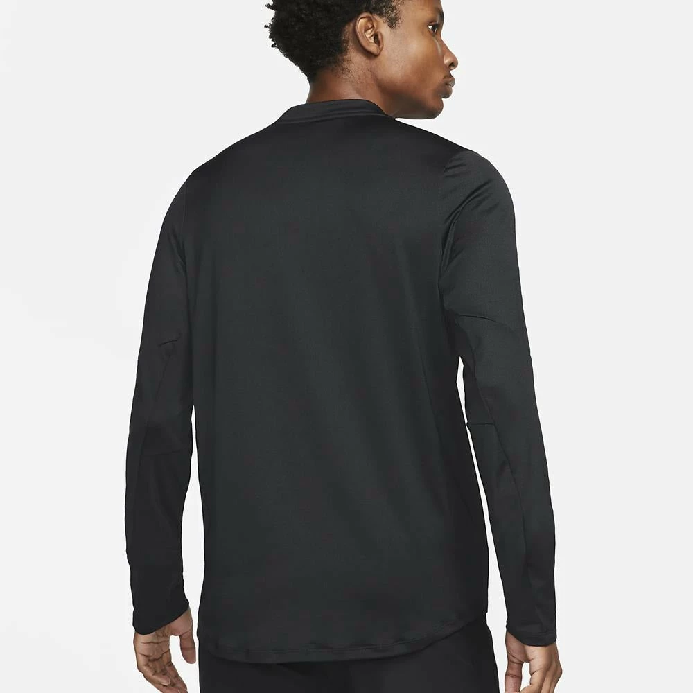 Nike Men's Advantage 1/2 Zip Longsleeve - Black - Image 3