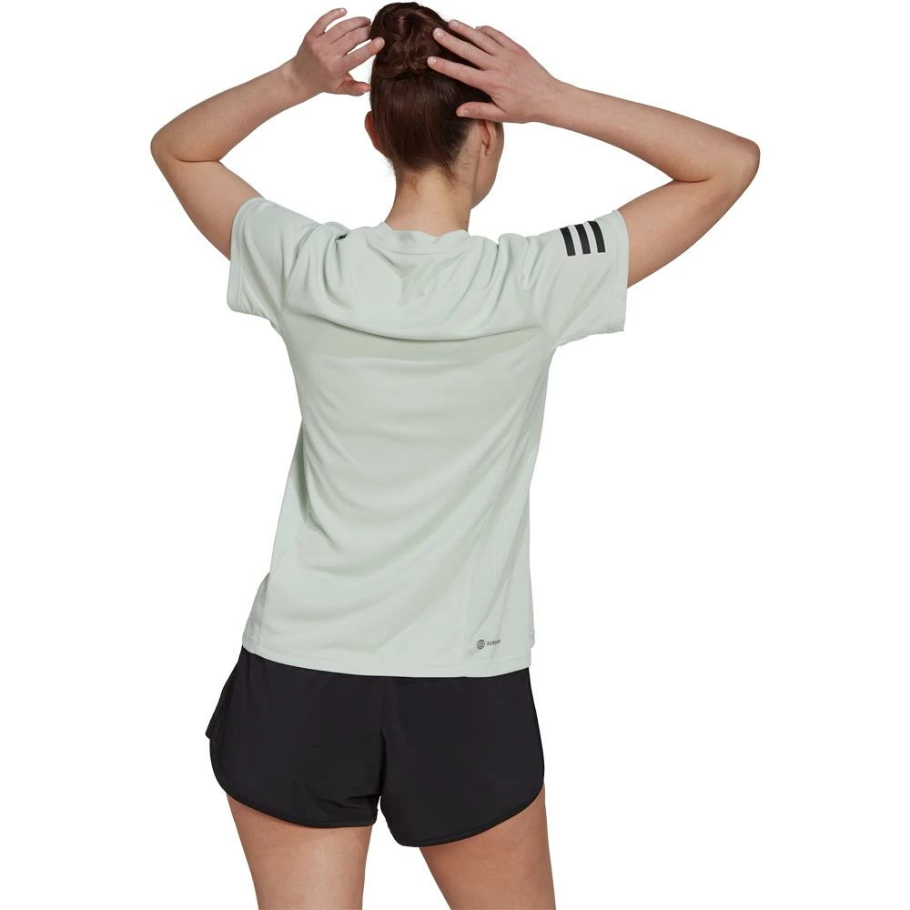 Adidas Women's Club Tee - Linen Green - Image 3