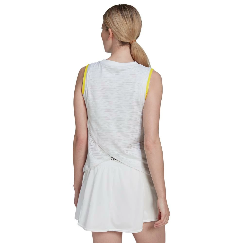 Adidas Women's London Match Tank - Parley - White - Image 3