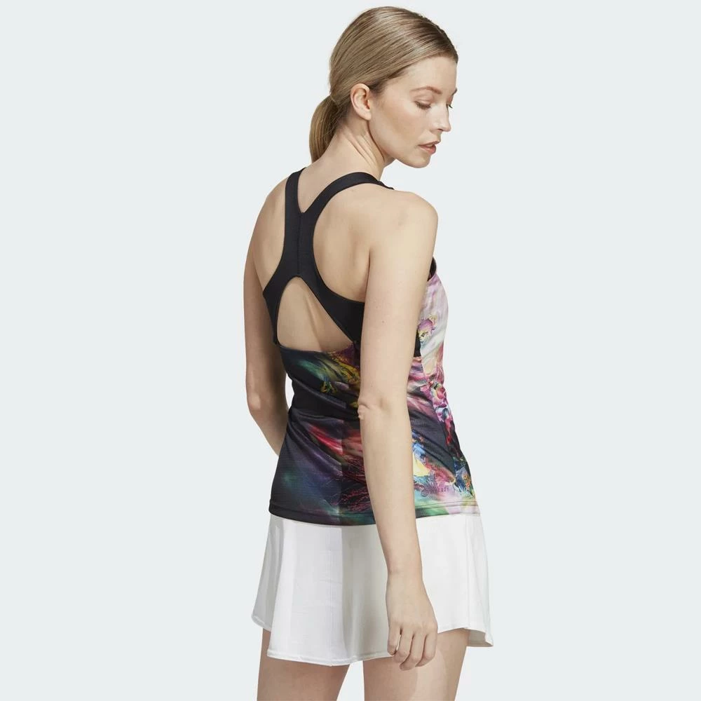 Adidas Women's Melbourne Y Tank - Multi/Black - Image 3