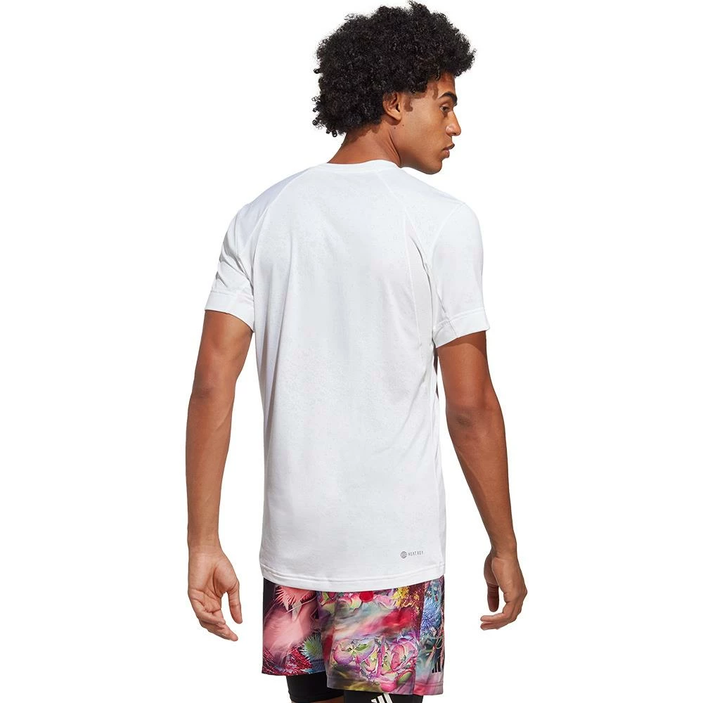 Adidas Men's Freelift Tee - White - Image 3