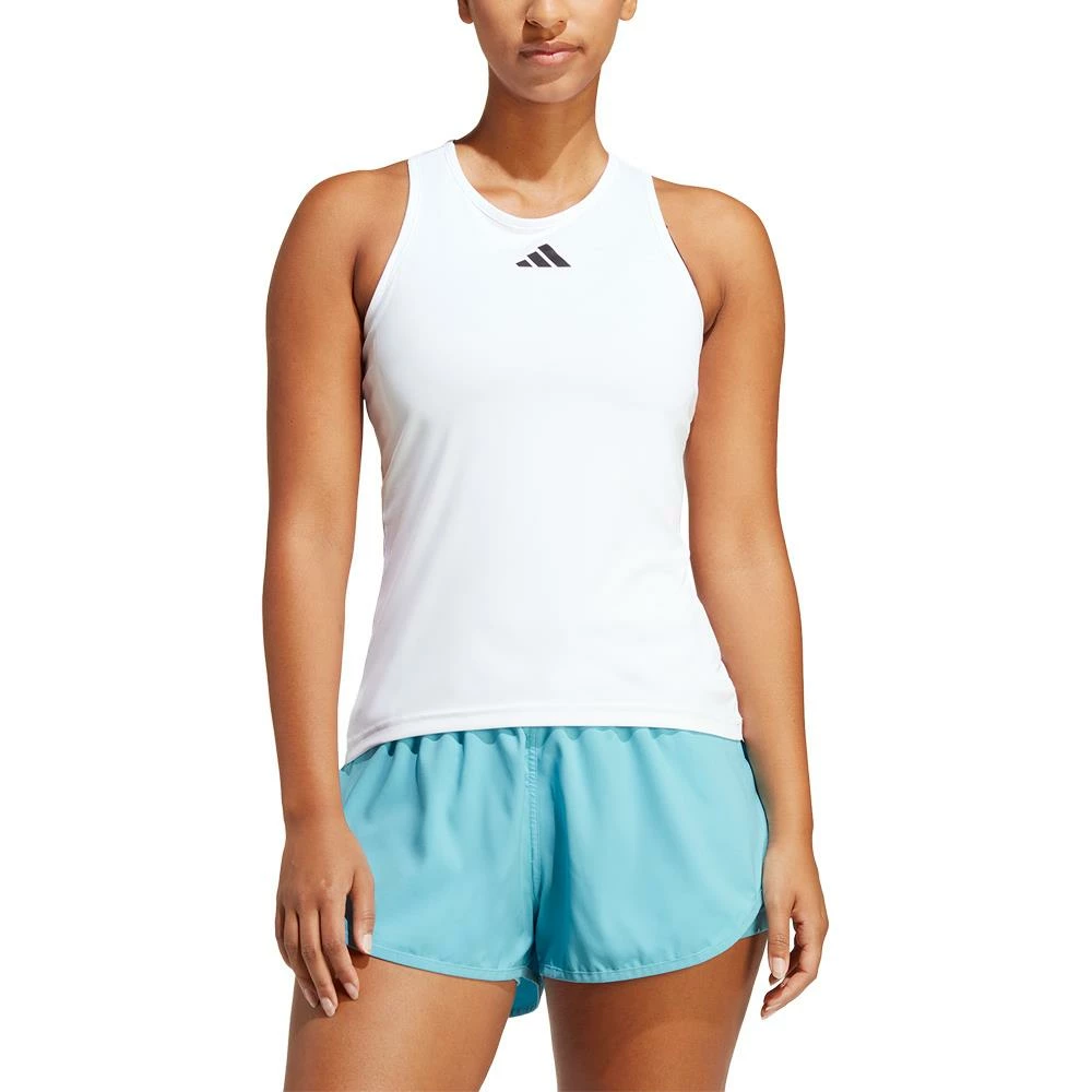 Adidas Women's Club Tank - White - Image 3