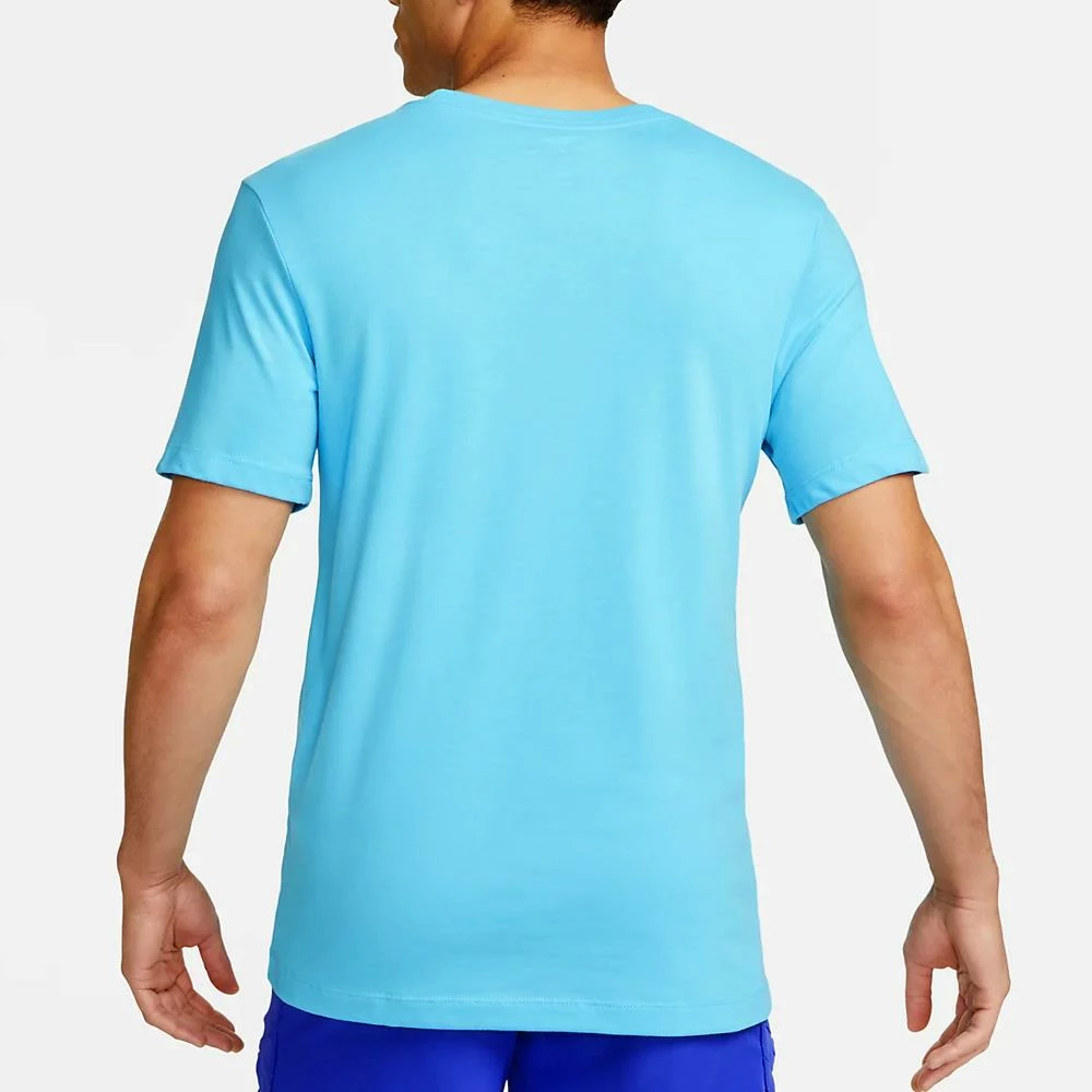 Nike Men's DriFit OZ Tee - Baltic Blue - Image 3