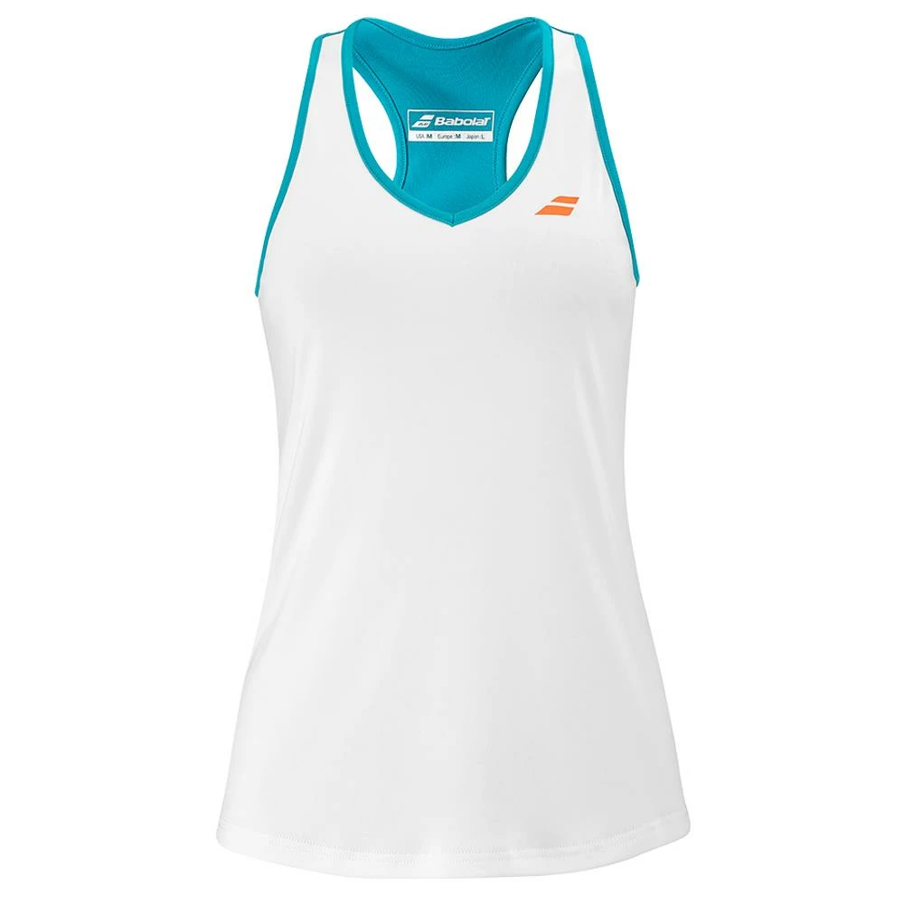 Babolat Women's Play Tank - White - Image 2