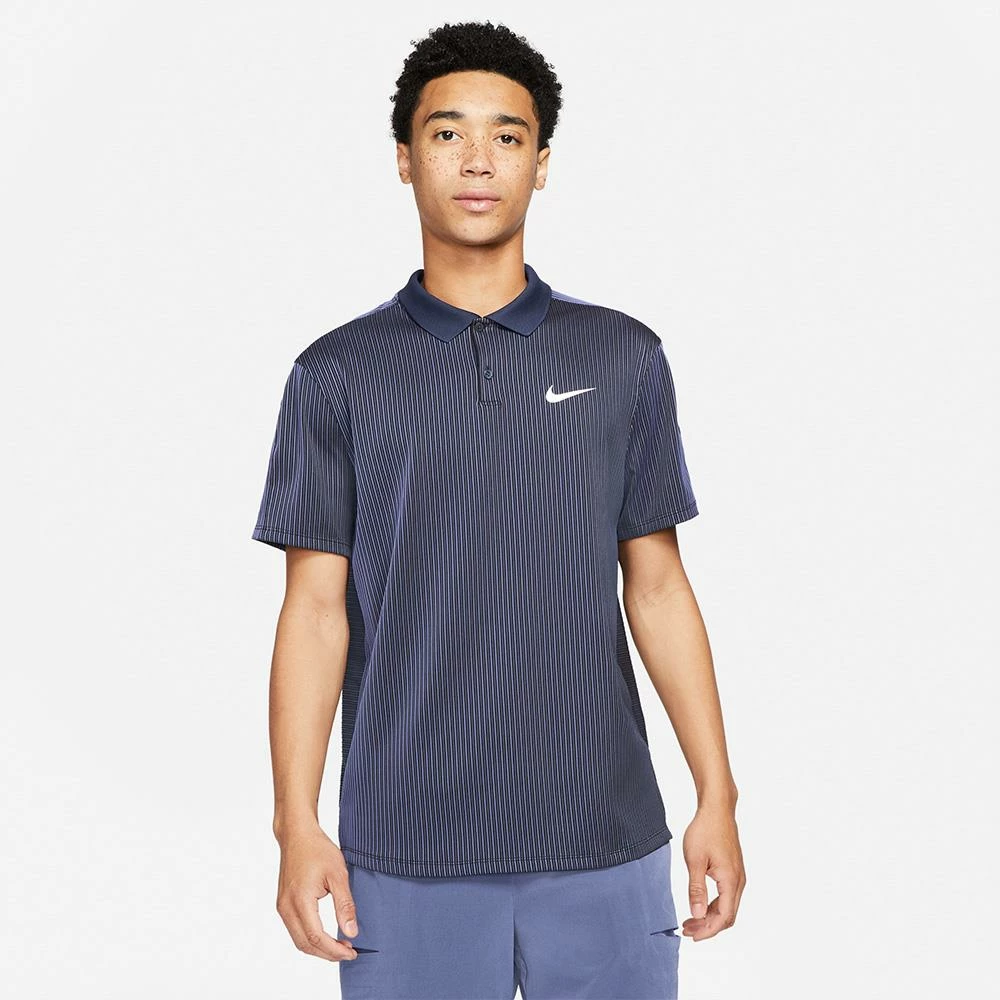 Nike Men's Advantage Slam Polo - Obsidian - Image 2