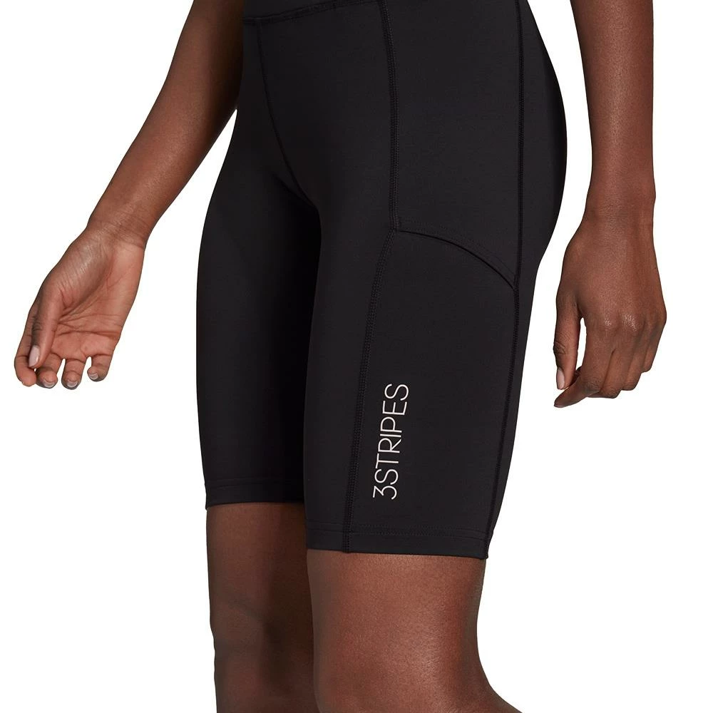 Adidas Women's Club Tight Shorts - Black - Image 2