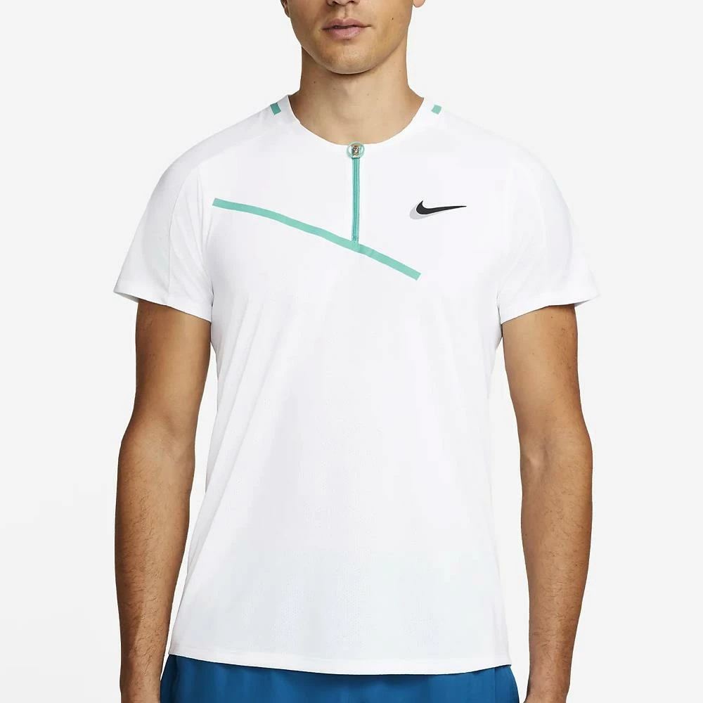 Nike Men's Slam Melbourne Polo - White/Black - Image 2