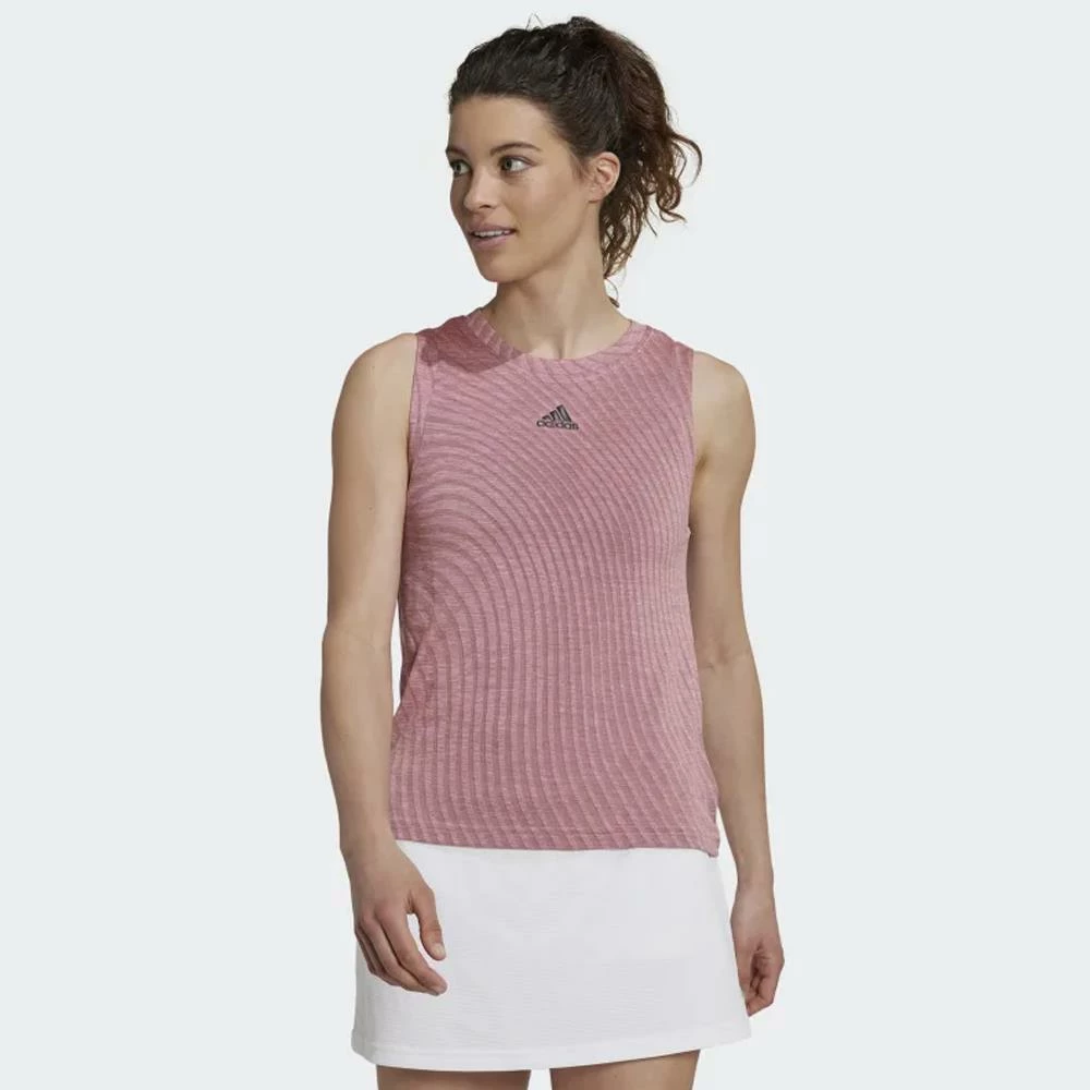 Adidas Women's Match Tank - Beam Pink - Image 2