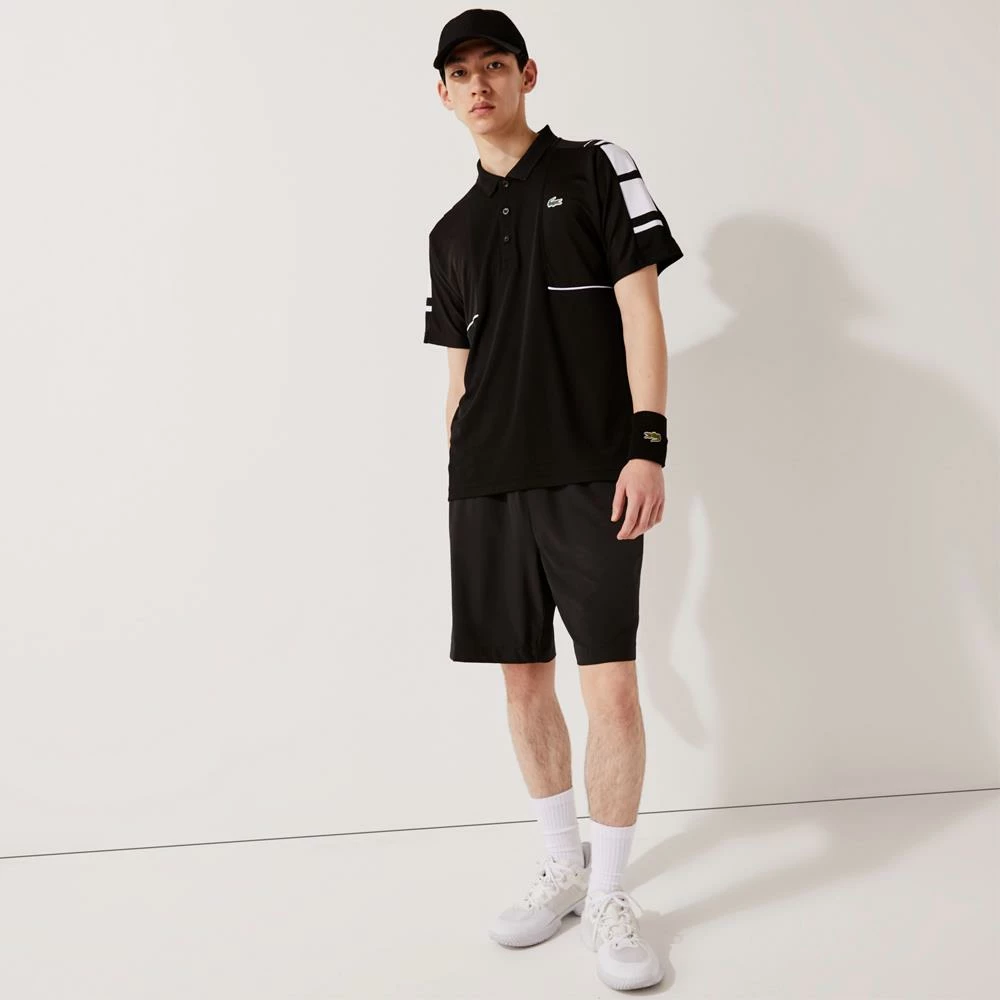 Lacoste Men's Sport Pique Polo - Black - Image 2