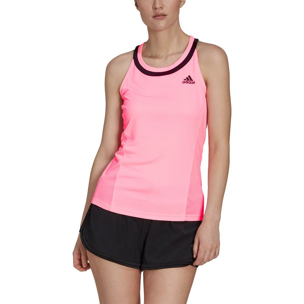 Adidas Women's Club Tank - Beam Pink - Image 2