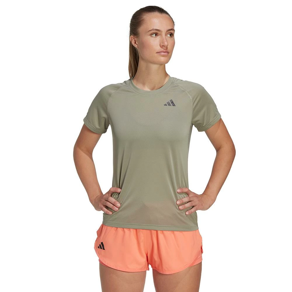 Adidas Women's Club Tee - Silver Pebble - Image 2