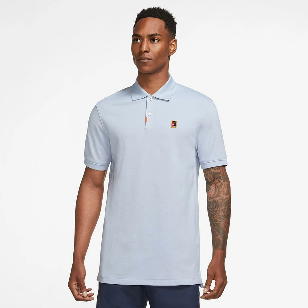 Nike Men's Heritage Slim 2 Polo - Blue Whisper - Image 2
