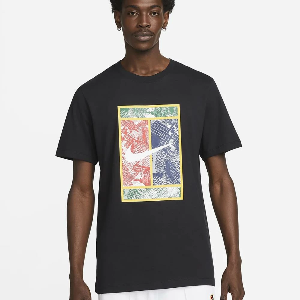 Nike Men's Heritage Tee - Black - Image 2