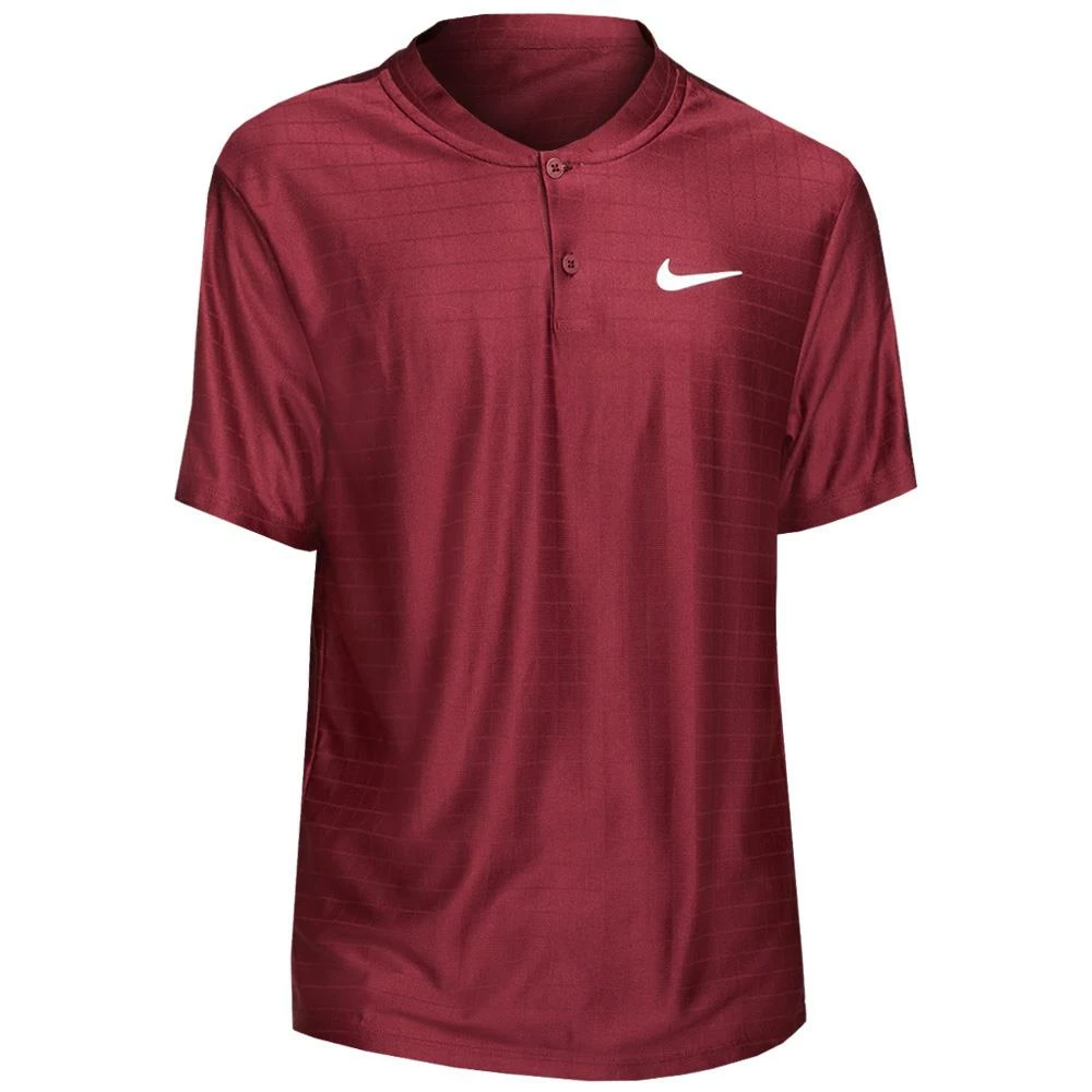 Nike Men's Advantage Polo - Dark Beetroot