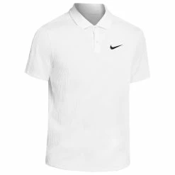 Nike Men's Advantage Slam Polo - London - White